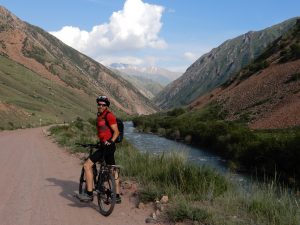 Mountainbiken in Kirgistan